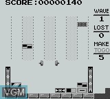 Image in-game du jeu Vex Block sur Nintendo Game Boy