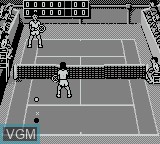 Image in-game du jeu Yannick Noah Tennis sur Nintendo Game Boy