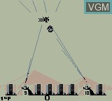 Image in-game du jeu Arcade Classic No. 1 - Asteroids / Missile Command sur Nintendo Game Boy