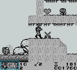 Image in-game du jeu Attack of the Killer Tomatoes sur Nintendo Game Boy