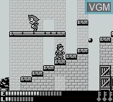 Image in-game du jeu Avenging Spirit sur Nintendo Game Boy