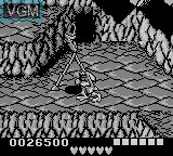 Image in-game du jeu Battletoads in Ragnarok's World sur Nintendo Game Boy