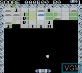 Image in-game du jeu Block Kuzushi GB sur Nintendo Game Boy