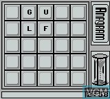 Image in-game du jeu Boggle Plus sur Nintendo Game Boy