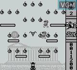 Image in-game du jeu Bomb Jack sur Nintendo Game Boy