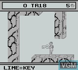 Image in-game du jeu David Crane's The Rescue of Princess Blobette sur Nintendo Game Boy