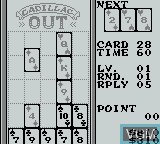 Image in-game du jeu Cadillac II sur Nintendo Game Boy