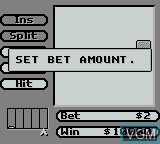 Image in-game du jeu Casino FunPak sur Nintendo Game Boy