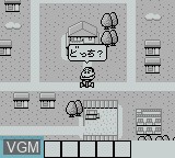 Image in-game du jeu Crayon Shin-Chan 3 - Ora no Gokigen Athletic sur Nintendo Game Boy