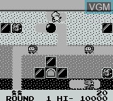 Image in-game du jeu Dig Dug sur Nintendo Game Boy