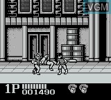 Image in-game du jeu Double Dragon sur Nintendo Game Boy