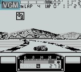 Image in-game du jeu F1 Pole Position sur Nintendo Game Boy
