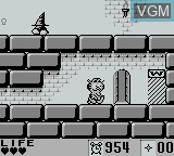 Image in-game du jeu Garfield Labyrinth sur Nintendo Game Boy