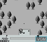 Image in-game du jeu Golf sur Nintendo Game Boy