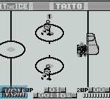 Image in-game du jeu Hit the Ice sur Nintendo Game Boy