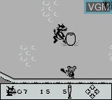 Image in-game du jeu Simpsons, The - Itchy & Scratchy in Miniature Golf Madness sur Nintendo Game Boy