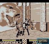 Image in-game du jeu Killer Instinct sur Nintendo Game Boy