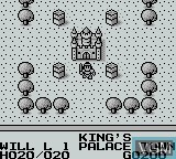 Image in-game du jeu Knight Quest sur Nintendo Game Boy