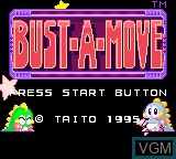 Image de l'ecran titre du jeu Bust-A-Move sur Sega Game Gear