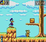Image in-game du jeu Deep Duck Trouble starring Donald Duck sur Sega Game Gear
