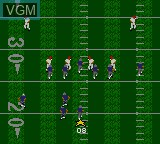 Image in-game du jeu Madden NFL 95 sur Sega Game Gear
