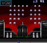 Image in-game du jeu Super Space Invaders sur Sega Game Gear