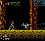 Image in-game du jeu Strider Returns - Journey From Darkness sur Sega Game Gear