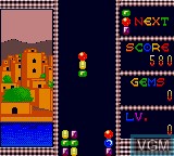 Image in-game du jeu Super Columns sur Sega Game Gear