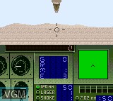 Image in-game du jeu Super Battletank sur Sega Game Gear