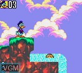 Image in-game du jeu Deep Duck Trouble starring Donald Duck sur Sega Game Gear