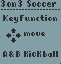 Image du menu du jeu 3-on-3 Soccer sur Videojet / Hartung Game Master
