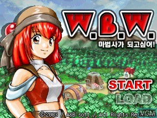 Image de l'ecran titre du jeu W.B.W. - Mabeobsaga Doego Sip-eo! sur GamePark Holdings Game Park 32