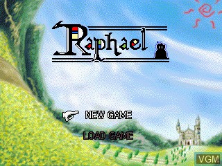 Image du menu du jeu Raphael sur GamePark Holdings Game Park 32
