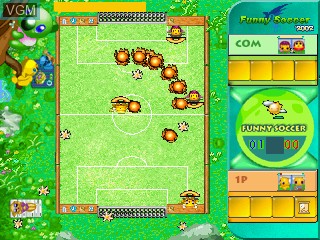 Image in-game du jeu Funny Soccer 2002 sur GamePark Holdings Game Park 32