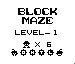 Image de l'ecran titre du jeu Block Maze sur Epoch Game Pocket Comp.