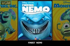 Image de l'ecran titre du jeu 2 Games in 1 - Die Monster AG + Findet Nemo sur Nintendo GameBoy Advance