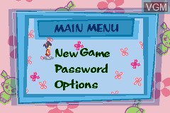 Image du menu du jeu 2 Games in 1 - Die Monster AG + Findet Nemo sur Nintendo GameBoy Advance
