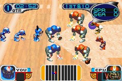 Image in-game du jeu Disney Sports - American Football sur Nintendo GameBoy Advance