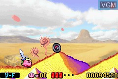 Image in-game du jeu Kirby - Nightmare in Dream Land sur Nintendo GameBoy Advance