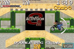 Image in-game du jeu Mat Hoffman's Pro BMX 2 sur Nintendo GameBoy Advance