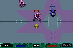 Image in-game du jeu Speedball 2 sur Nintendo GameBoy Advance