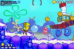 Image in-game du jeu SpongeBob Squarepants - Revenge of the Flying Dutchman sur Nintendo GameBoy Advance