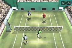 Image in-game du jeu Agassi Tennis Generation sur Nintendo GameBoy Advance