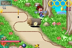 Image in-game du jeu Crazy Chase sur Nintendo GameBoy Advance