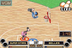 Image in-game du jeu Disney Sports - Basketball sur Nintendo GameBoy Advance