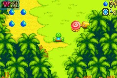 Image in-game du jeu Frogger's Adventures 2 - The Lost Wand sur Nintendo GameBoy Advance