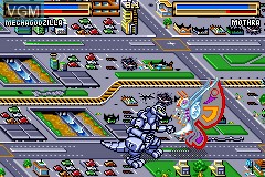 Image in-game du jeu Godzilla - Domination! sur Nintendo GameBoy Advance