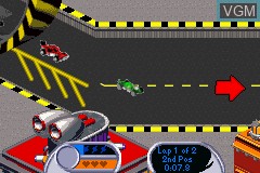 Image in-game du jeu Hot Wheels - Velocity X sur Nintendo GameBoy Advance