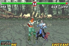 Image in-game du jeu Mortal Kombat - Deadly Alliance sur Nintendo GameBoy Advance