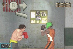Image in-game du jeu Rocky sur Nintendo GameBoy Advance
